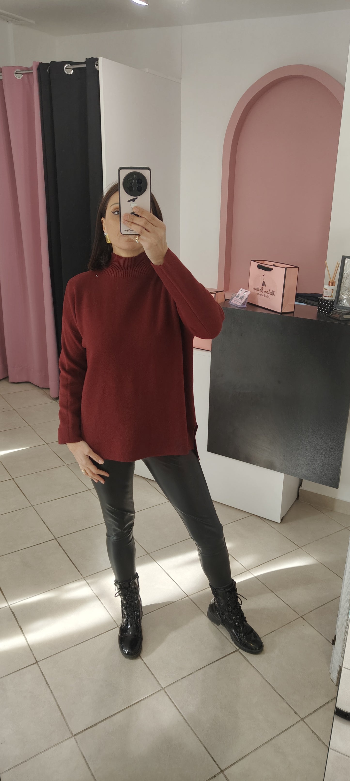 Pullover me xamhlo zivago Bordeaux