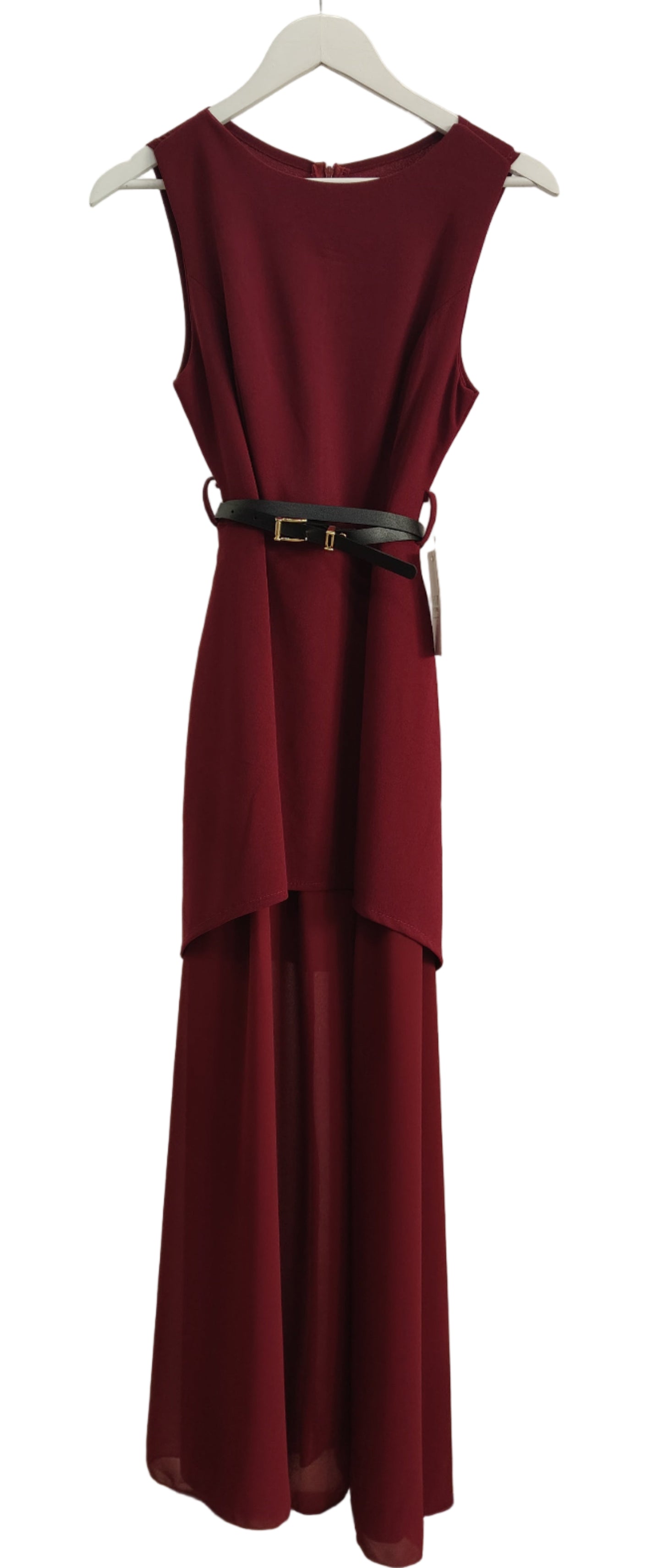 Φόρεμα maxi με διαφάνεια