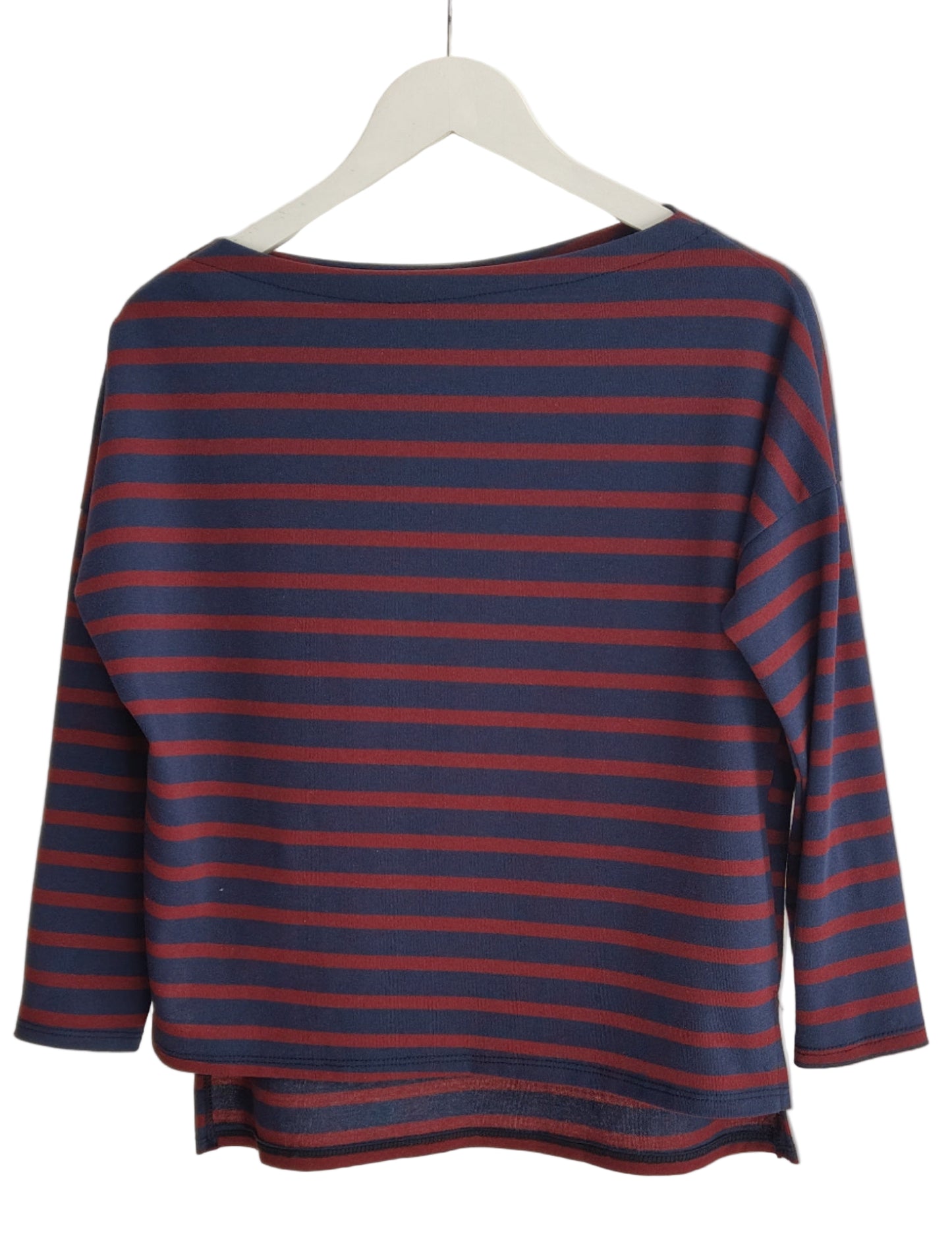 Μπλούζα λεπτή ριγέ μπλε