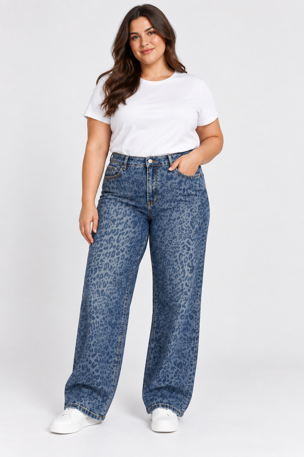 Leopard Jean