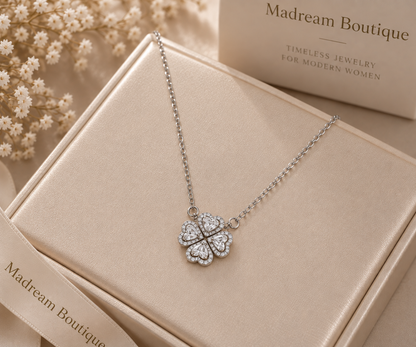 Asimi magic heart steel pendant