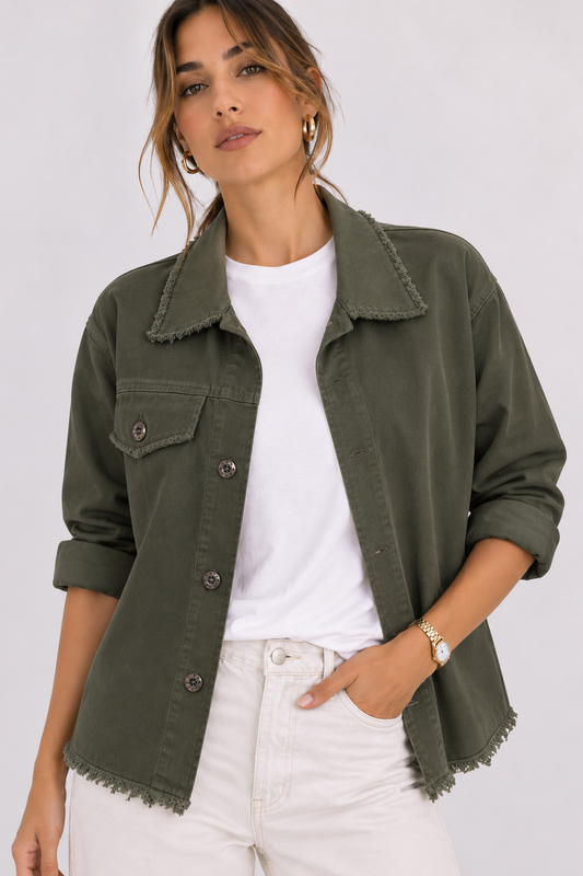 Jean Jacket xaki
