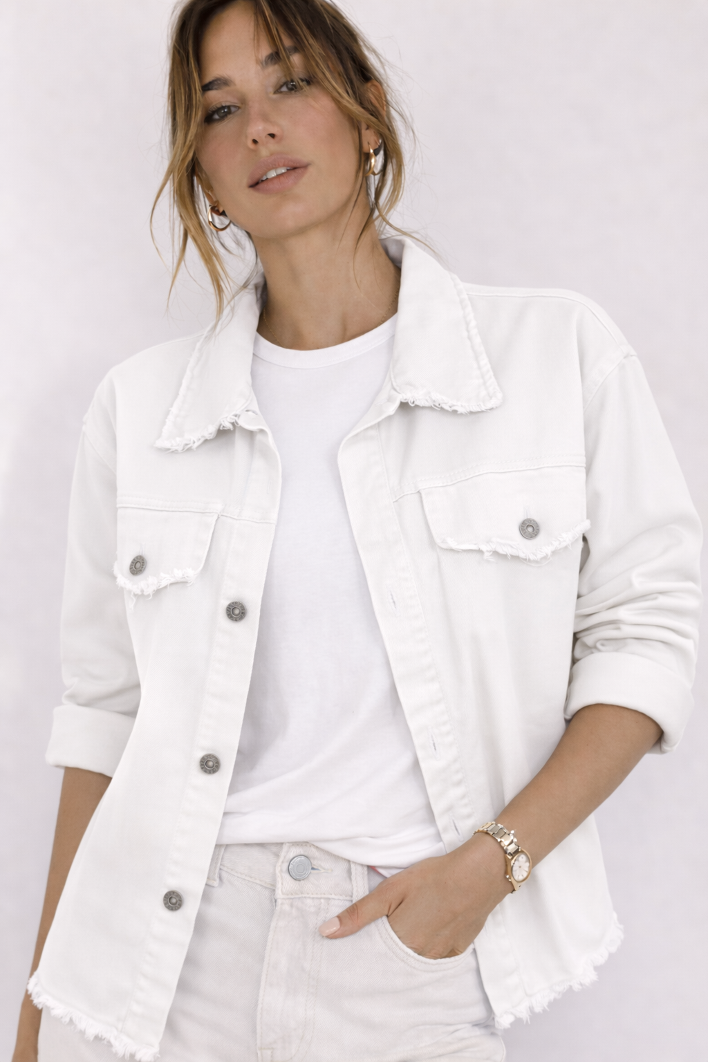 Jean jacket leuko