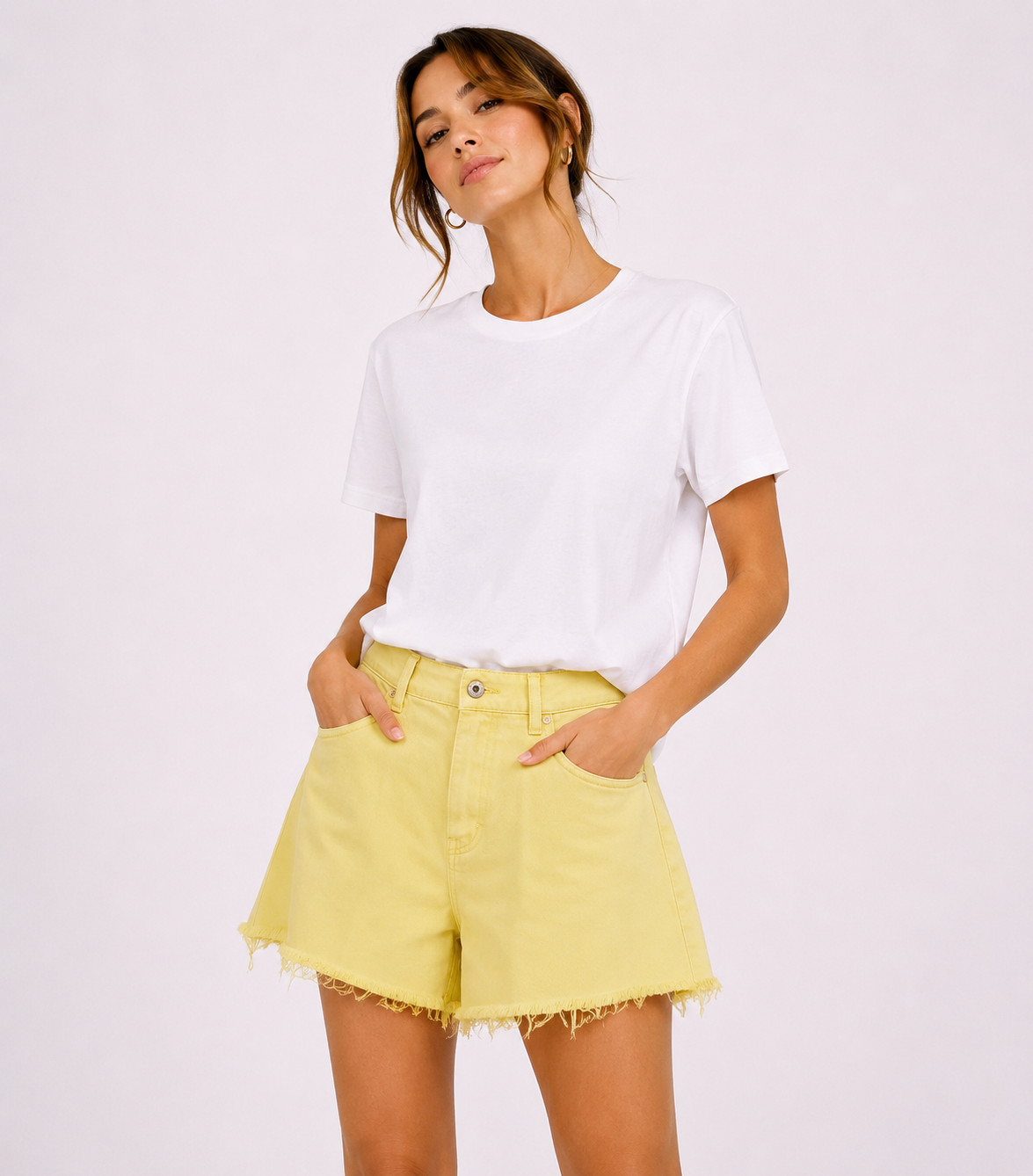 Jean shorts oversized kitrino