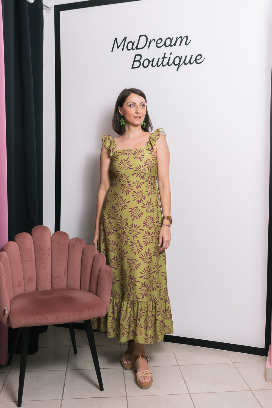 flower dress ladi madream boutique
