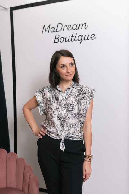 Vintage Shirt Μαύρο